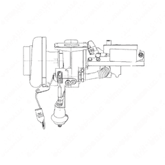 Exhaust Gas Turbocharger with Brake for MBE4000 EPA04 12L