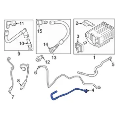 Evaporative Emissions System Lines Tube