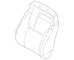 CAPTAIN Chair Cover Seat Back