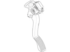 Accelerator Pedal Sensor Position - 2.0L