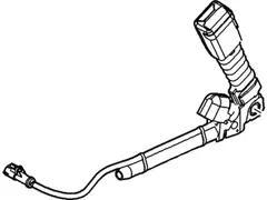 Seat Belt Receptacle Buckle - Left, Front