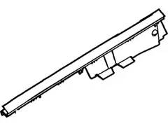 Fender Filler Panel - Left, Front