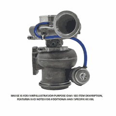 Turbo Assembly GTA4294BNS 1.28 A/R Vertical Medium/High