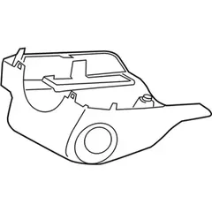 Steering Column Cover Shroud - Lower