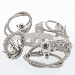 VALVE ASSY-TIRE PRESS 105PSI 16" SS 4/BX