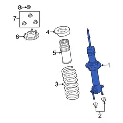 Suspension Strut Shock Absorber - Front