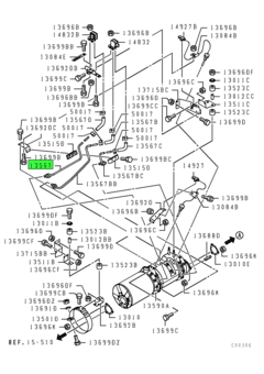 HOSE,EXHAUST MUFFLER CONTROL 1