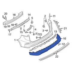 Bumper Cover - Rear