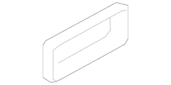 Power Seat Switch Bezel - Right (Cypress)
