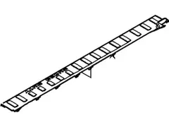Door Sill Plate Scuff - Left