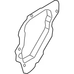 Door Water Deflector Splash Shield - Left