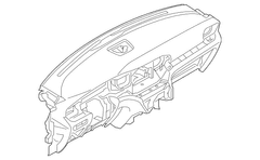 Dashboard Panel Instrument Air Bag