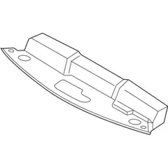 Radiator Support Access Cover Air Duct