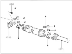 Drive Shaft Prop - Rear