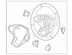 Steering Wheel - 2.3L (XLT)