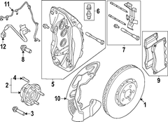 Brake Hydraulic Hose <br>A flexible Hose, typically used on moving parts of a vehicle, which carries / delivers