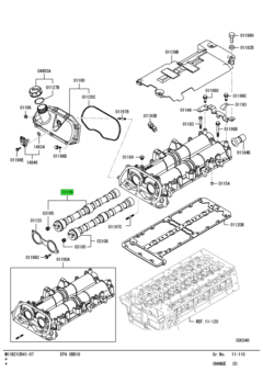 CAMSHAFT,EXHAUST 1