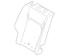 Seat Back Cushion Pad - Right, Rear
