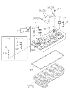 Engine or Suspension Stud