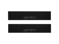 Tufskinz Gray Lettering on Black Texture Door Sill Kit