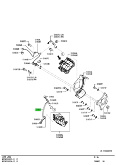 HOSE,FR BRAKE CALIPER CONNECTING 1
