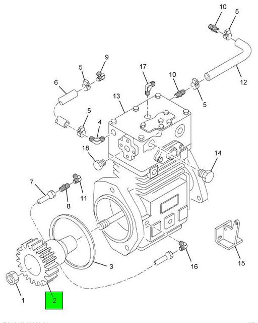 1824946C2 by Navistar International PUMP, HAND PRIMER