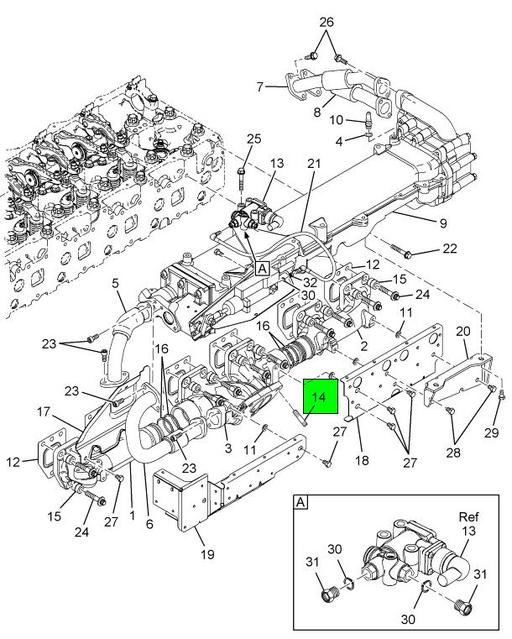 51902010277 Navistar International | STUD M10X45-SD HWF
