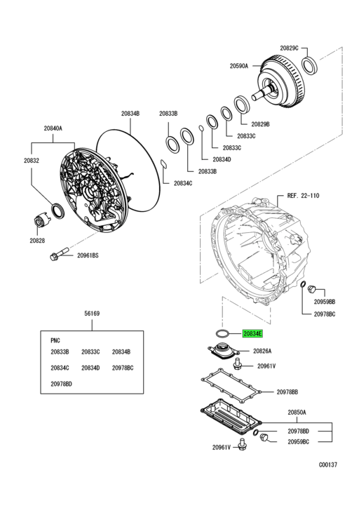 ME538378 | Genuine Mitsubishi FUSO® Clutch Control Body O-Ring