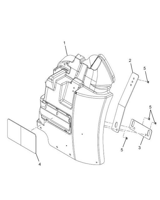 100％本物 Navistar 3831059C93 International FENDER FRONT EXTENSION | ミュージシャン