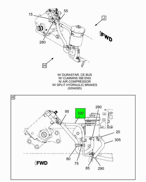 4118535C1 | Navistar International® | HOSEASSY POWER STRG 