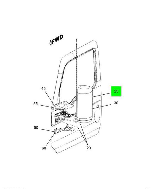4188582C91 Navistar International | MIRRORREAR VIEW PED