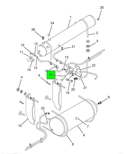 132767R1 | Navistar International® | FITTING ELBOW 45 DEGREE 1/2