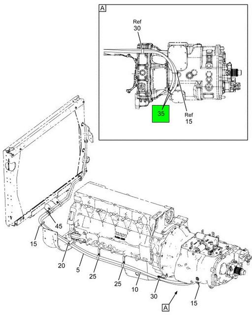 3598667C1 Navistar International | ADAPTER STR MALE 1/2-14
