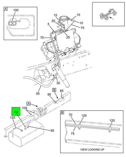 2020932C1 | Genuine Navistar International® OUTLET FUEL TANK