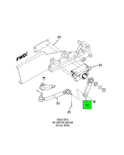 6094581C1 | Navistar International® | ARM STEERING GEAR SHEPPARD 