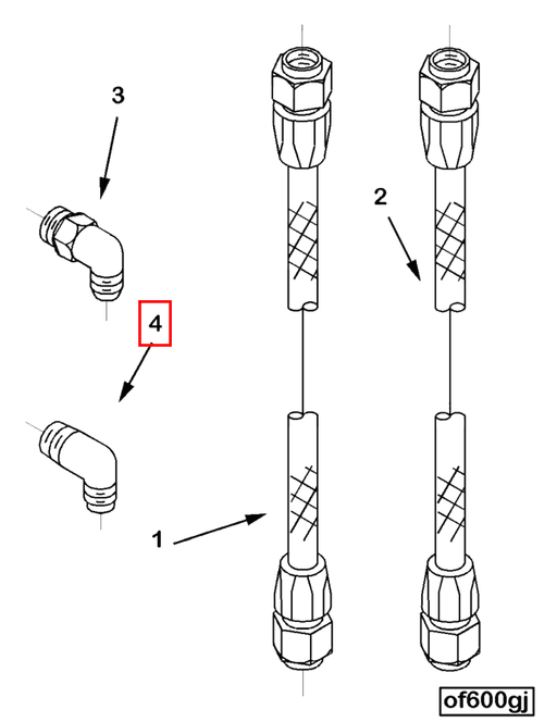 クイーバーコネクト(ネジ付き) 3629496 Cummins | Male Adapter Elbow | Source One Parts Center