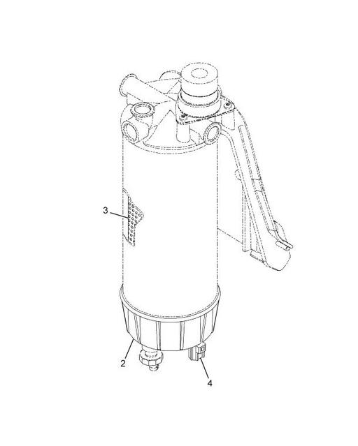 2604319C91 Navistar International | FILTER HEAD FUEL FILTER
