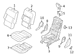 Seat Cover Cushion - Right, Rear