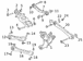 Suspension Control Arm Bolt - M14 x 70MM, Rear