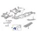 Frame Rail End Bracket Bumper Repair Kit - Right