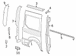 Quarter Panel Body Side - Right, Rear, Outer (All Medium)