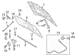 Hood Latch Striker Plate Bolt Screw