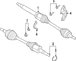 Shaft Axle - Right, Front 2.5L