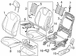 Seat Back Cushion Heating Pad - Right, Front