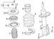 Coil Spring - Front 2.0L 7.5 x 17 235 / 65R AT
