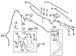 Windshield Wiper Linkage Arm And Pivot Shaft