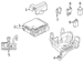 Fuse and Relay Center Engine Compartment Panel Junction Box <br>Fuse (3.5 ECOBOOST, Fuses)