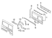 Wheel Housing Bracket Quarter Panel - Right, Rear, Inner (All Extended Frame)
