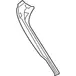 Body D-Pillar Molding Cover - Right