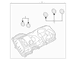 Engine Valve Cover Cylinder Head - Left 3.5L